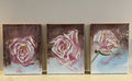 Floral Symphony Split Canvas x 3 Original