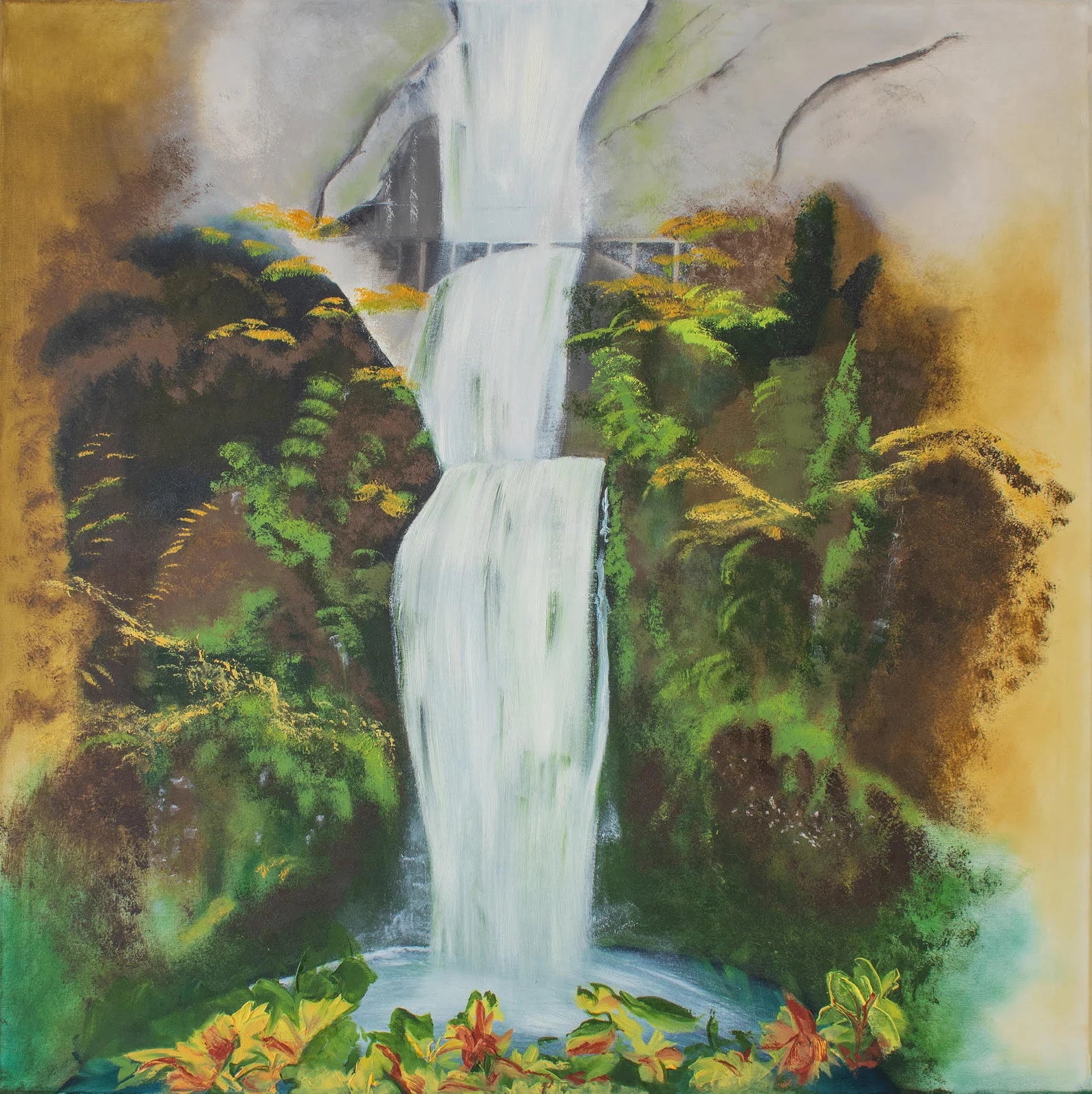 Multnomah Falls  Print on Canvas